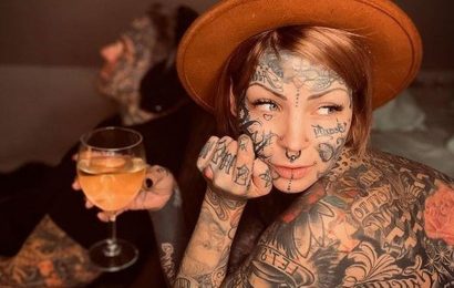 Mum with £17k of tattoos plans to cover herself in ink– but dreads doing butt