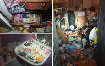Six children found living in horrific ‘Victorian slum’ surrounded by mountains of rubbish and dog poo