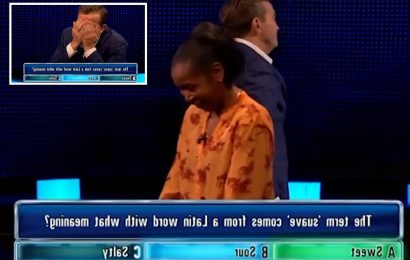 The Chase's Bradley Walsh walks off in despair after contestant makes big blunder