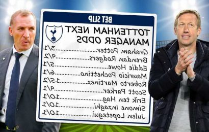 Tottenham next manager odds – Potter favourite for Spurs job if Nuno is sacked, Lampard, Gerrard & Pochettino in the mix