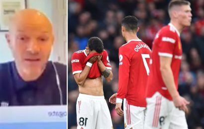 Danny Mills brands Man Utd 's***' live on Sky Sports while thinking show had gone to ad break in huge gaffe