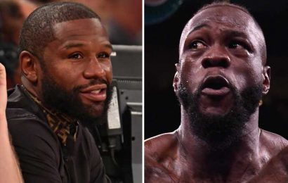 Deontay Wilder's trainer accuses Floyd Mayweather of firing 'random shots' at boxer after praising his former trainer
