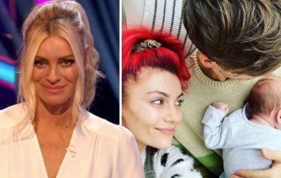 Dianne Buswell and Joe Sugg spark frenzy with baby snap as Strictly host Tess Daly reacts