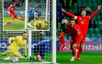 Estonia 0 Wales 1: Kieffer Moore goal seals huge World Cup qualifier win to give Robert Page's men big boost