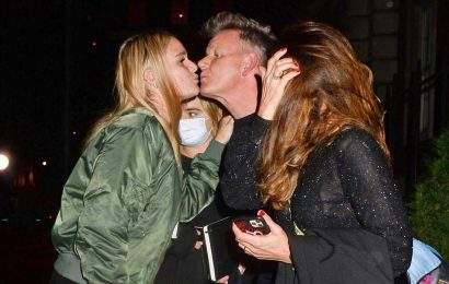 Gordon Ramsay kisses Strictly star daughter Tilly's big sister before breaking down in tears over her Charleston