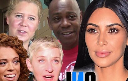 Kim Kardashian Gets Help From Ellen, Dave Chappelle Ahead of 'SNL' Hosting Gig