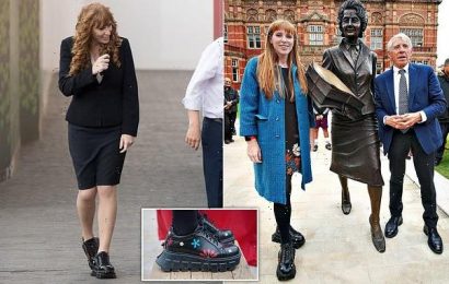 Labour&apos;s Angela Rayner puts the boot in – again!