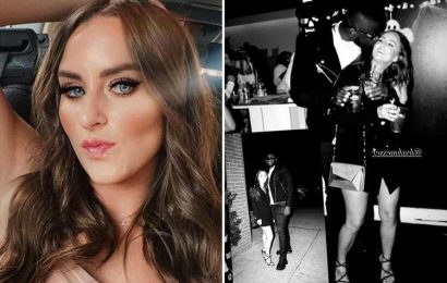 Teen Mom Leah Messer kisses new boyfriend Jaylan Mobley while partying at nightclub