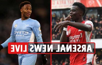 Arsenal news LIVE: Sterling 'extremely attracted' to Gunners transfer, Saka could miss Man Utd, Lacazette exit plan