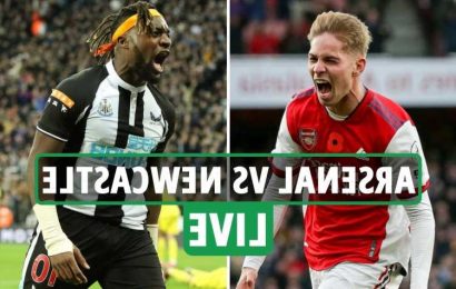 Arsenal vs Newcastle FREE: Live stream, TV channel, kick-off time and team news for today's early Premier League clash