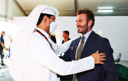 Beckham visits Qatar after signing £10m deal with bloody regime