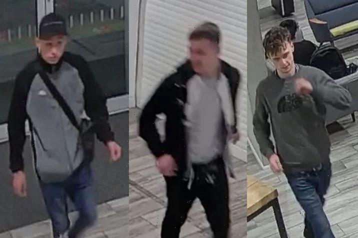 Cops hunt three men after woman raped in horrific attack at property