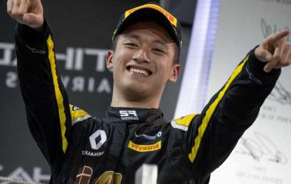 'Dream come true' – Guanyu Zhou becomes first Chinese F1 driver after signing for Alfa Romeo to partner Valtteri Bottas