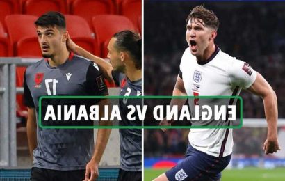 England vs Albania live stream FREE: TV channel, kick-off time, team news for World Cup qualifier TONIGHT