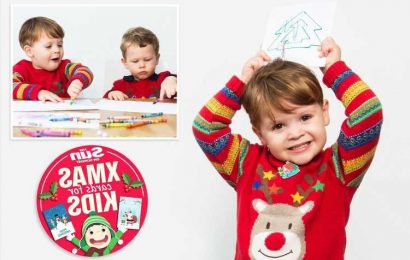 Get your Xmas Cards For Kids entries in… but you'll have to be quick