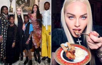 Inside Madonna's luxurious Thanksgiving as she shares rare photos of five children & shows off holiday decorations