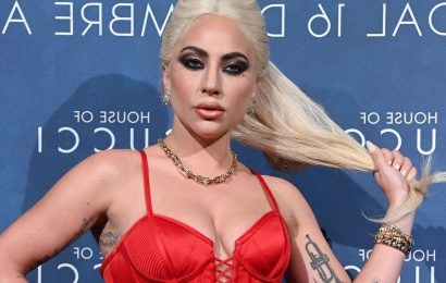 It May Be the House of Gucci, but Lady Gaga Is Versace's Leading Lady in This Ultrasexy Dress