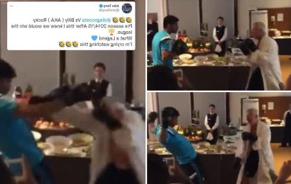 John Terry shares hilarious video of Diego Costa FLOORING Chelsea masseur which convinced him Blues would win Prem