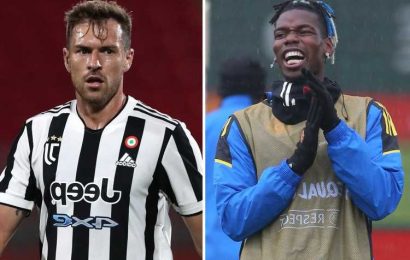 Man Utd star Paul Pogba 'chooses Juventus transfer over Real Madrid and PSG but Italians must first sell Aaron Ramsey'