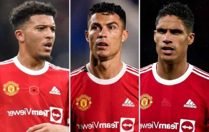 Man Utd's wage bill rockets from £288m to £354m per year after Cristiano Ronaldo, Sancho and Varane transfers