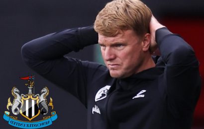 Newcastle's move for Eddie Howe 'in danger of COLLAPSING after failing to secure deal for backroom staff to join him'