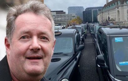 Piers Morgan hails hero Black Cab Drivers for ferrying veterans on Remembrance Sunday