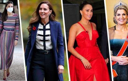 Royal Style Watch: From Meghan Markle’s ravishing red gown to Kate Middleton’s stylish sailor look