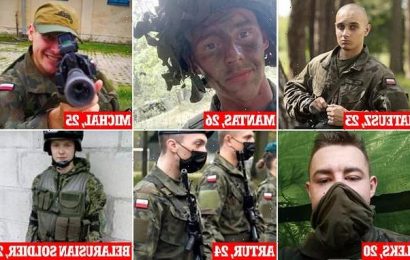 Soldiers looking for love on TINDER near Belarus border flashpoint