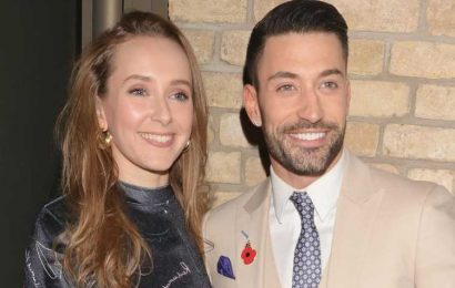 Strictly's Giovanni Pernice cuddles up to EastEnders star Rose Ayling-Ellis as they leave It Takes Two together