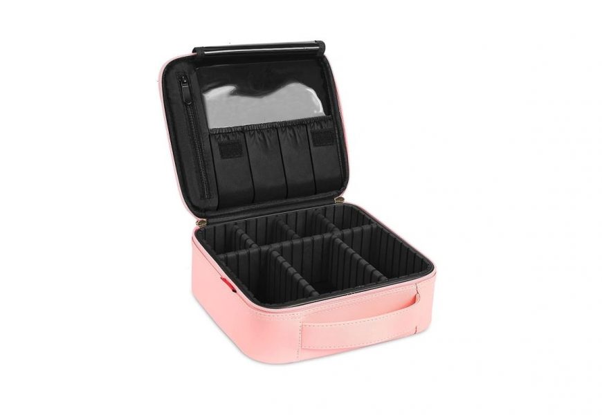 Take Your Makeup on the Go With This Compact Cosmetic Case