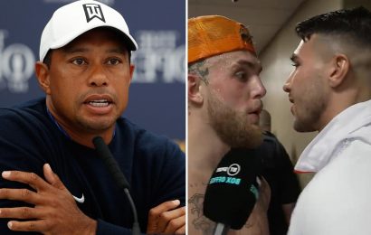 Tommy Fury says Jake Paul should have 'gone and fought Tiger Woods' as he warns 'this was a step too far' for YouTuber