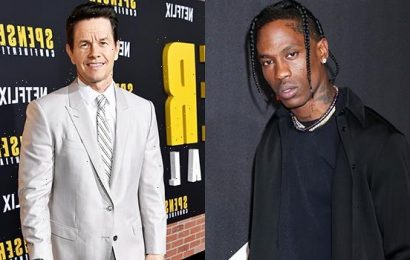 Travis Scott Hangs Out With Mark Wahlberg In First Public Outing Since Astroworld Tragedy