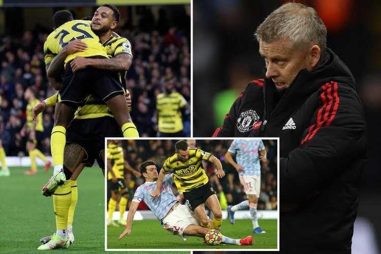 Watford 4 Man Utd 1: Ole Gunnar Solskjaer on brink of sack as ten-man Red Devils lose again