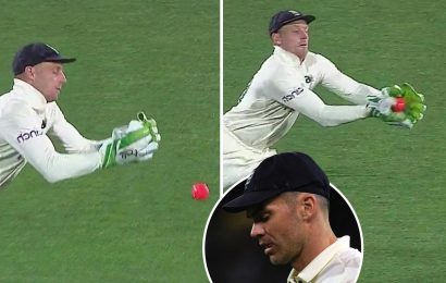 Agony for England as Joss Buttler drops Marnus Labuschagne TWICE in disastrous start to second Ashes Test