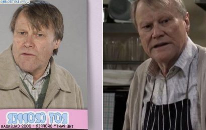 Corrie’s Roy Cropper becomes pin up as he’s dubbed ‘Cropper the panty dropper’