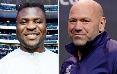 Dana White tells UFC champ Francis Ngannou he can LEAVE if he doesn't 'want to be with us' a month before title defence
