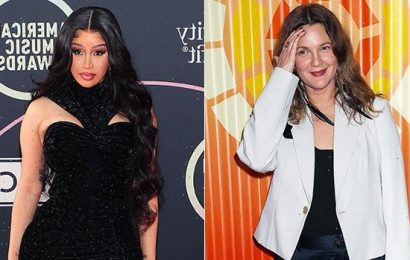 Drew Barrymore Tries To Get Cardi B To Go Vegan But ‘WAP’ Rapper ‘Loves Meat So Much’