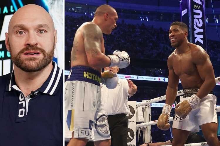 Eddie Hearn pours cold water on Anthony Joshua allowing Tyson Fury to face Usyk after AJ hints he could 'step' aside