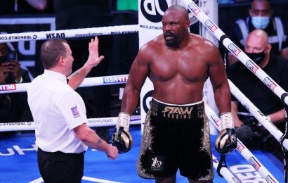 Eddie Hearn told to ‘put the sherry away’ after claiming Dereck Chisora could fight Deontay Wilder