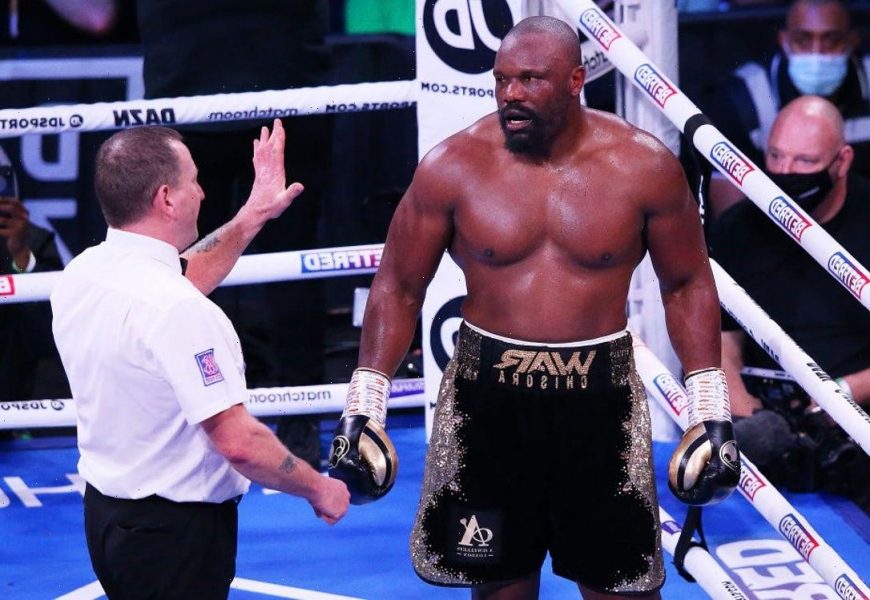 Eddie Hearn told to ‘put the sherry away’ after claiming Dereck Chisora could fight Deontay Wilder