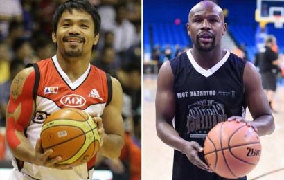 Floyd Mayweather CONFIRMS he will take on Manny Pacquiao again in the Philippines – in a charity basketball match