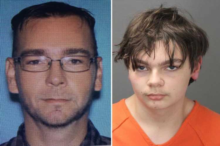 Fugitive James Crumbley called 911 40 MINUTES after his son Ethan 'shot 4 people dead' after going with dad to buy gun