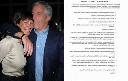 Ghislaine Maxwell's 'household manual' given to Epstein's housekeeper reveals staff were silenced by 'degrading' rules
