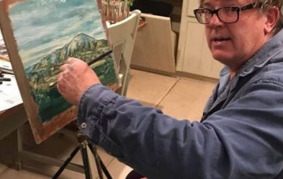 Gogglebox’s Giles is a talented painter off-screen with artworks selling for hundreds