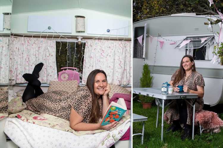 I'm 40 and thought I'd own my own house by now, but instead I live in a tiny caravan instead – but I couldn't be happier
