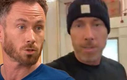 James Jordan defends his ‘bad timing’ in Strictly the Real Full Monty dance with wife Ola