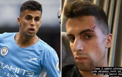 Joao Cancelo in contention to face Arsenal just days after Man City star was attacked by four burglars in own home