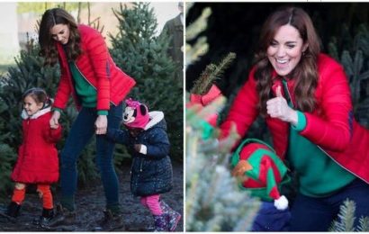 Kate Middleton causes huge demand for £500 ‘Red Puffer Jacket’ with her ‘coolest outfit’