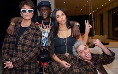 Kim Kardashian's mom Kris Jenner is 'OBSESSED' with Pete Davidson- as star spends 'hours' with boyfriend's mother Amy