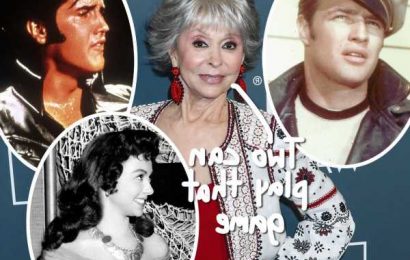 Legend! Rita Moreno Once Dated Elvis To Get Back At Cheating BF Marlon Brando: 'It Was Wonderful'